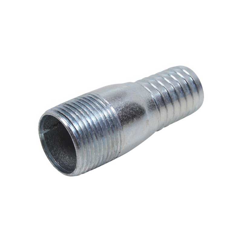 ADAPTADOR PARA MANGUERA  1" NIPLE BOTELLA GALVANIZADO