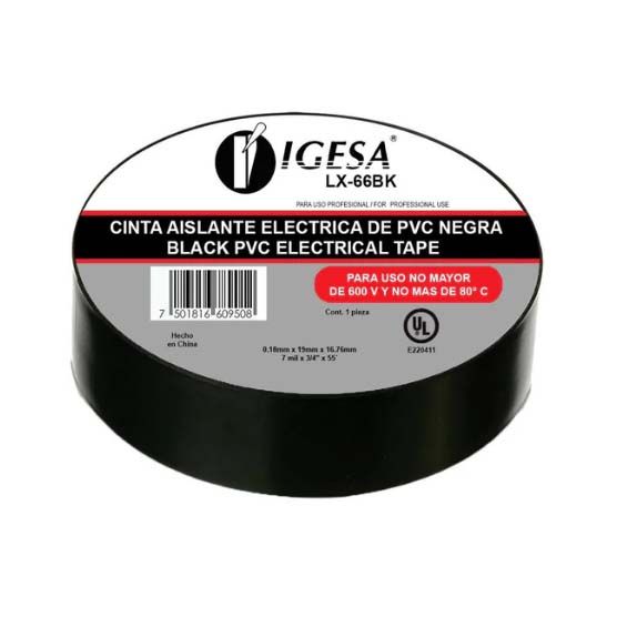 CINTA DE AISLAR NEGRA IGESA                        