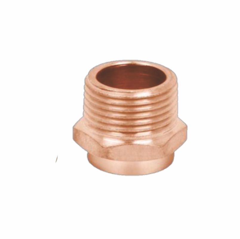 CONECTOR COBRE ROSCA EXTERIOR 3/4" PZA             