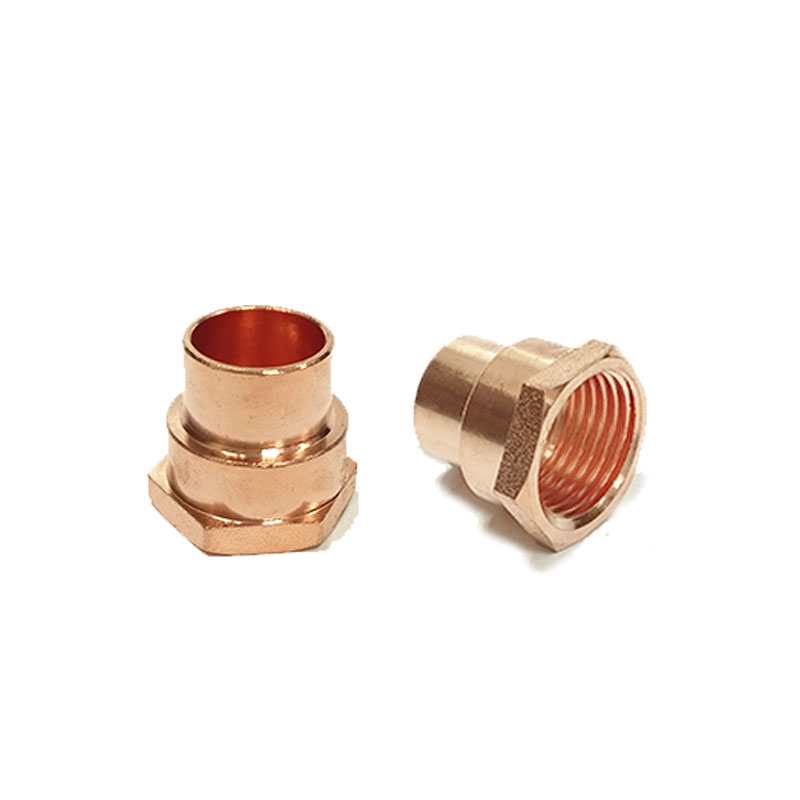 CONECTOR COBRE ROSCA INTERIOR  1/2" PZA