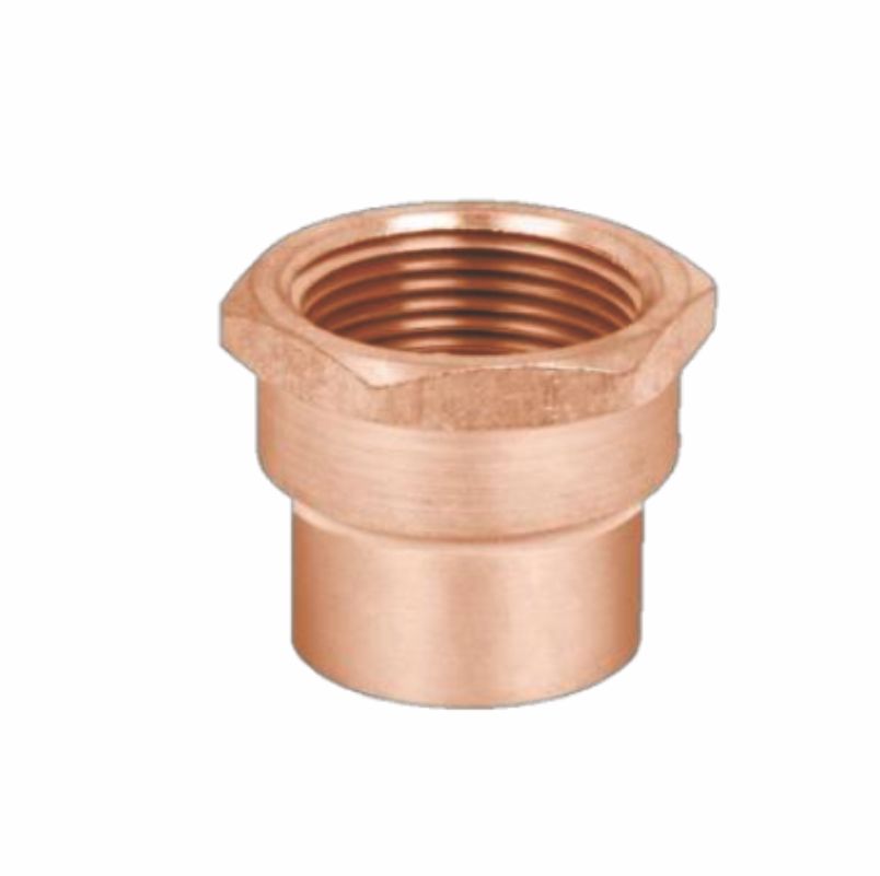 CONECTOR COBRE ROSCA INTERIOR 3/4  PZA
