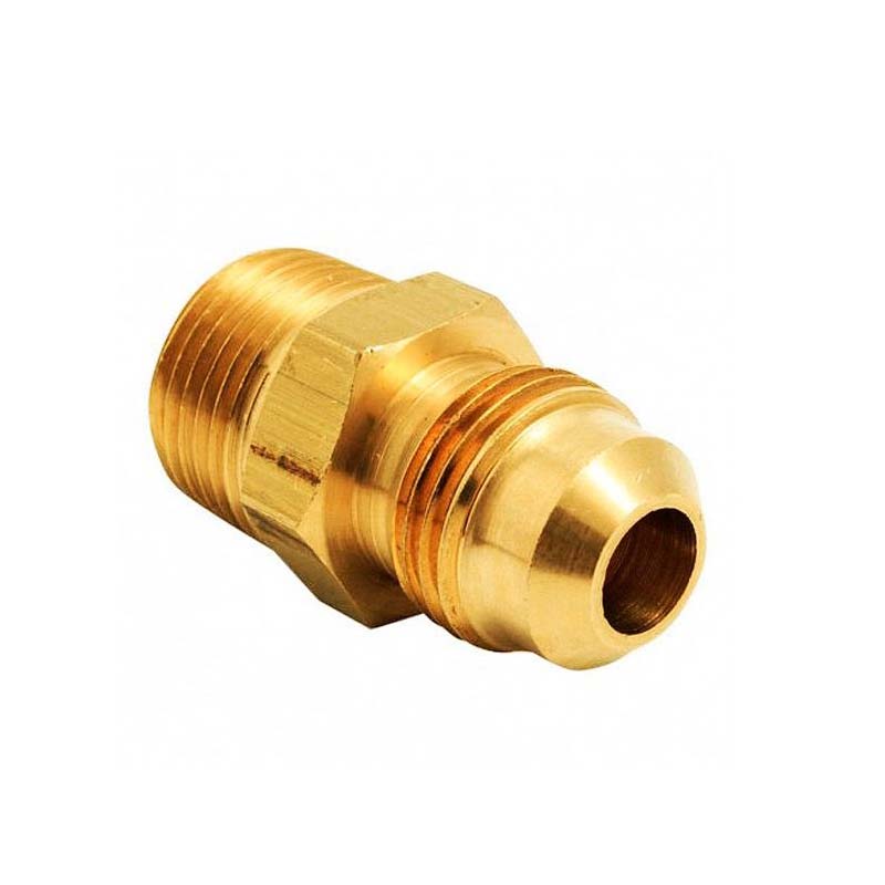 NIPLE BRONCE TERMINAL  5/16 X  1/2 PZA             