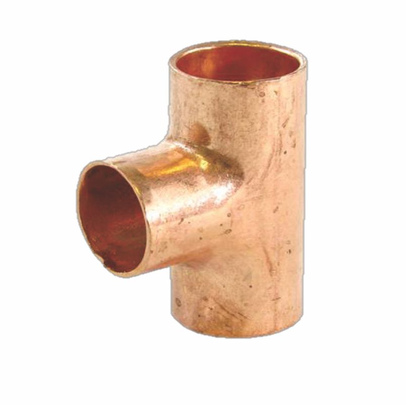 TEE DE COBRE  DE  1/2" PZA                         