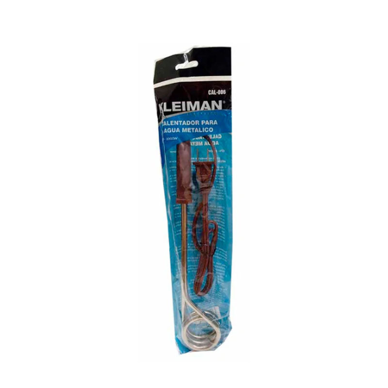 CALENTADOR P/AGUA EN BOLSA CAL-006B KLEIMAN 2000W  