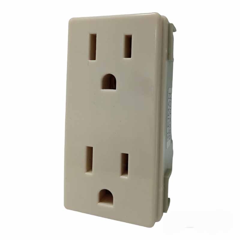 CONTACTO DUPLEX MARFIL VENECIA CTO-028 KLEY        