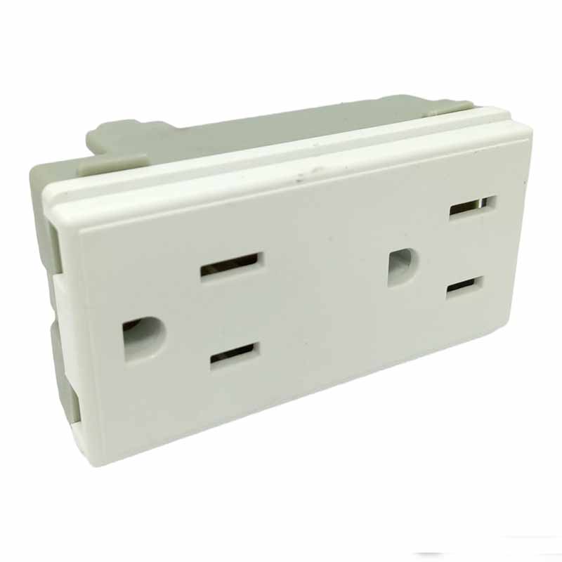CONTACTO DUPLEX OCULTO BLANCO CTO-029 KLEIMAN VENECIA