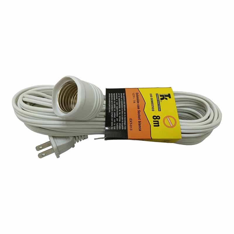 EXTENSION C/SOCKET 8MTS EXT-013 KLEY               