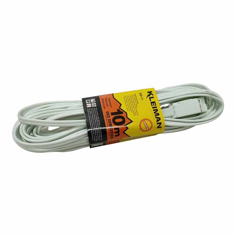 EXTENSION ELEC.BLANCA 10MTS EXT-007 KLEY 127V 7A   