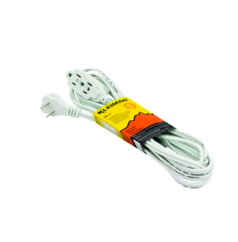 EXTENSION ELEC.BLANCA 6MTS EXT-005 KLEY 127V 7A    