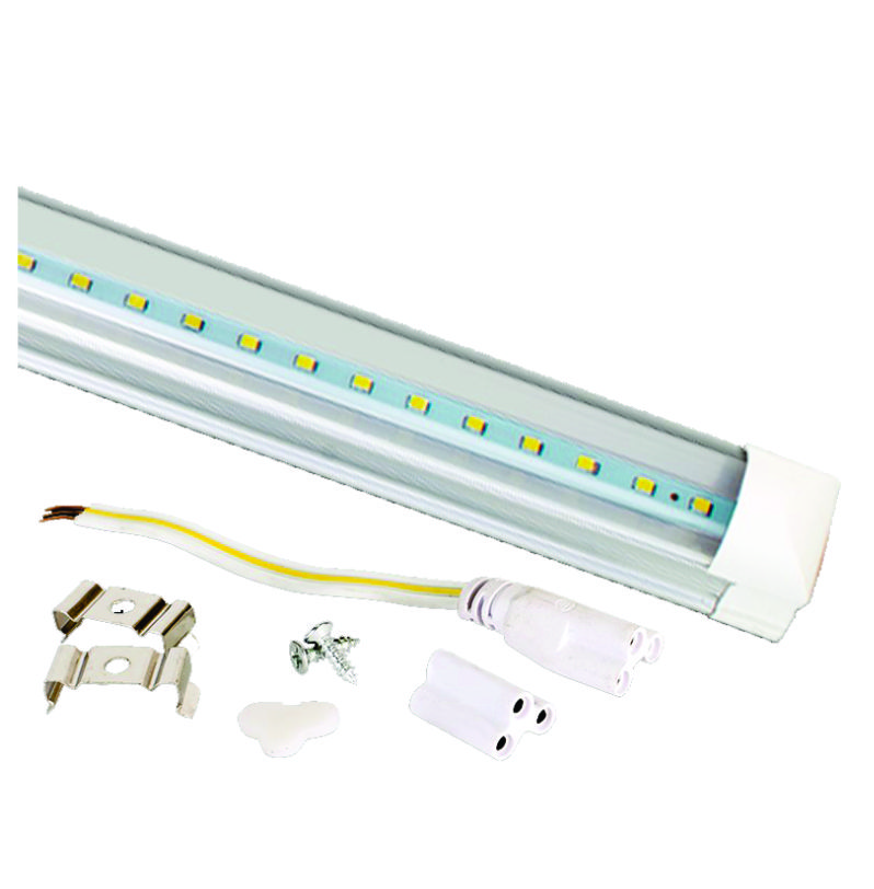 LAMPARA LED T8 18W LAM-028 TRANSPARENTE 120CM KLEY