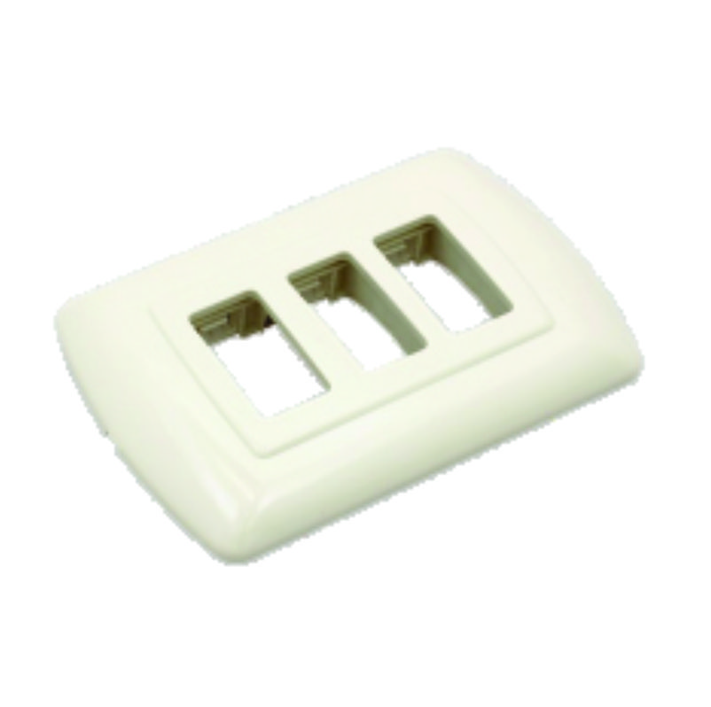 PLACA 3 SALIDAS T/ITALIANO PLA-014 KLEY            