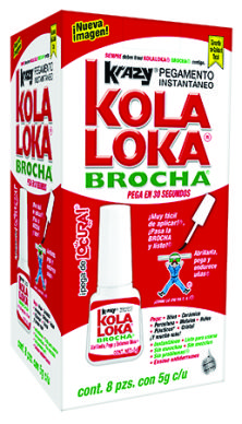 PEGAMENTO KOLA LOKA BROCHA 5GRS                    