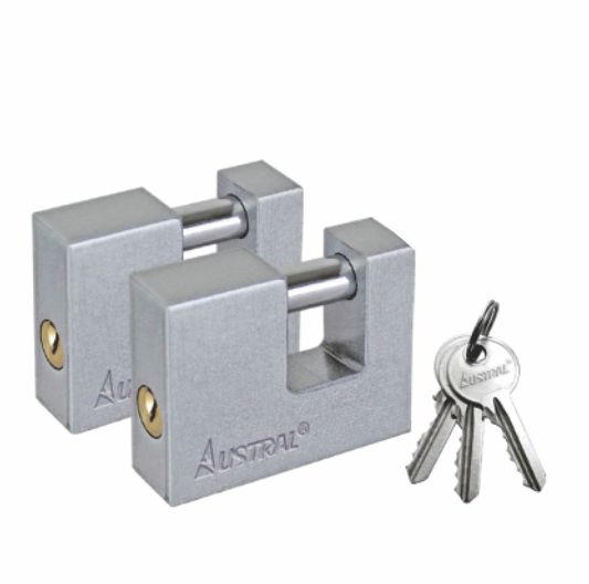 CANDADOS PARA CORTINA METALICOS JGO PZS CC270 AUSTRAL