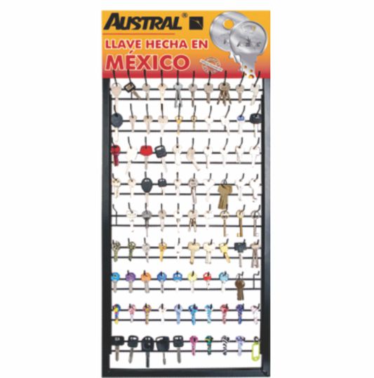EXHIBIDOR DE LLAVES DE PARED N AUSTRAL 782137      