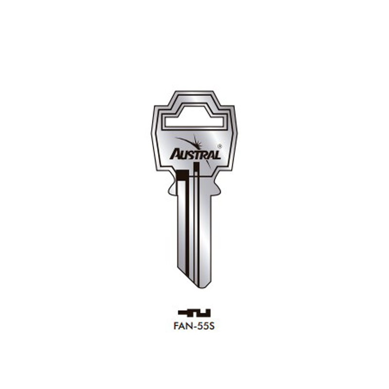 FORMA PARA LLAVE FAN-55S MX(NIQ)710857 AUSTRAL      