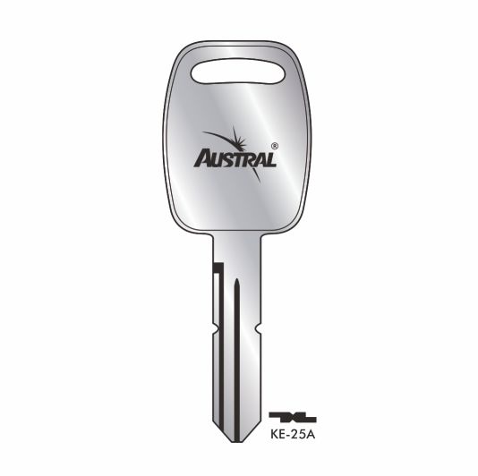 FORMA PARA LLAVE KE-25A MX (NQ) 750677-N AUSTRAL   