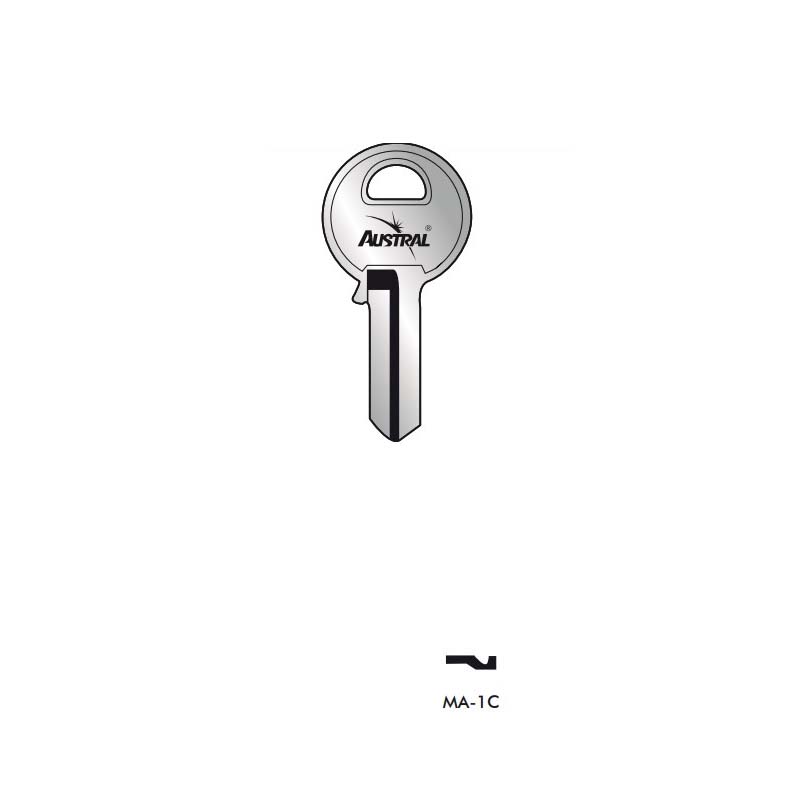 FORMA PARA LLAVE MA-1C MX(NQ) AUSTRAL              
