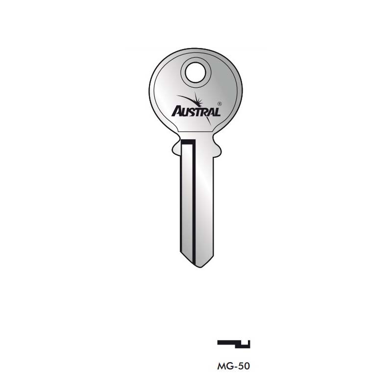 FORMA PARA LLAVE MG-50 MX(NQ) AUSTRAL