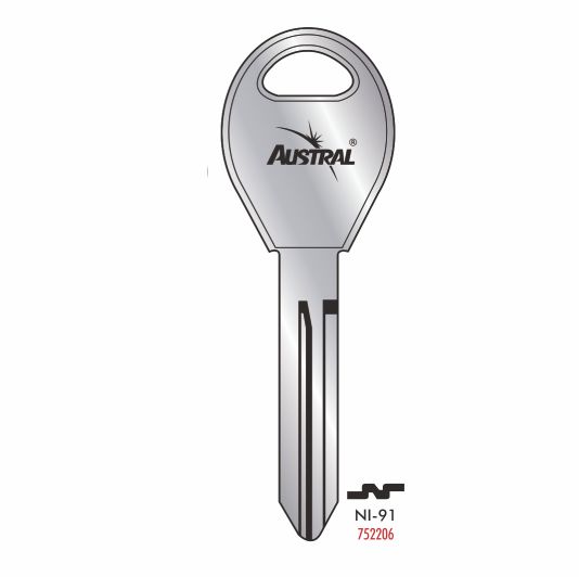 FORMA PARA LLAVE NI-91 MX(NQ) AUSTRAL