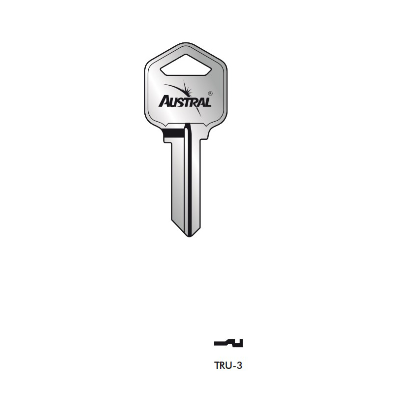 FORMA PARA LLAVE TRU-3  AUSTRAL TRU-3D