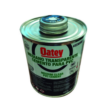PEGAMENTO P/PVC ETIQ.NEGRA 32OZ 32365MX OATEY      