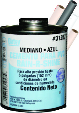 PEGAMENTO PVC 1/8 LTO (04 OZ) AZUL OATEY 32349MX   