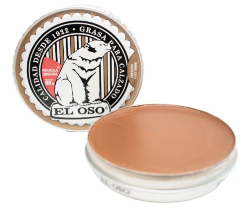 GRASA P/CALZADO CLAS.90GR CAFE CLARO 8086 EL OSO   