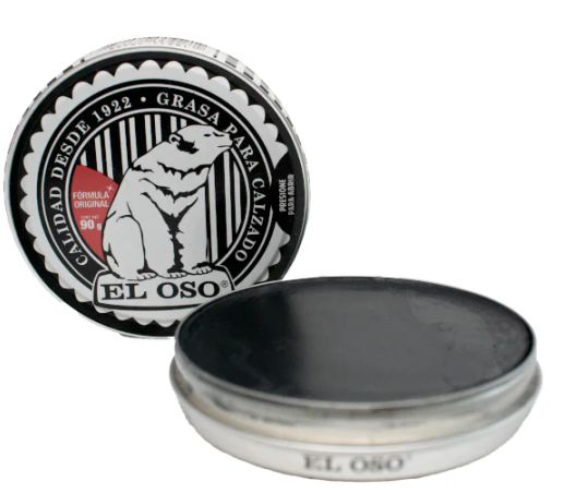 GRASA PARA CALZADO CLASICA 90GR NEGRO 8085 EL OSO