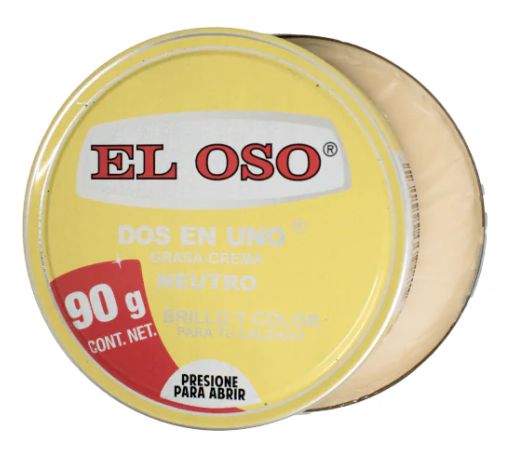 GRASA P/CALZADO EL OSO 2EN1 90GR NEUTRA 8013AW     
