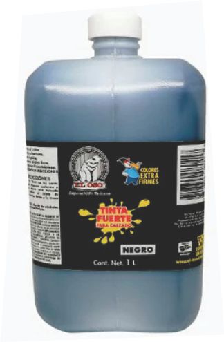 TINTA NEGRA 1 LT 8041 EL OSO