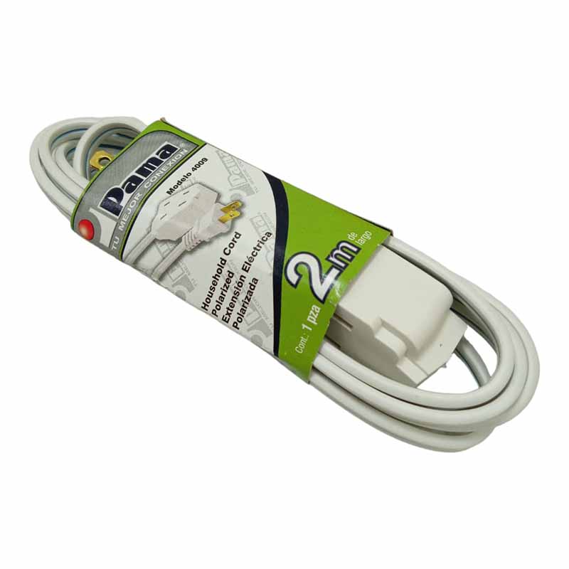 EXTENSION ELECTRICA  2 MTS CALIBRE18 PAMA