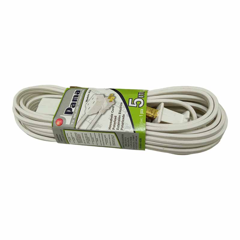 EXTENSION ELECTRICA  5 MTS CALIBRE18 PAMA