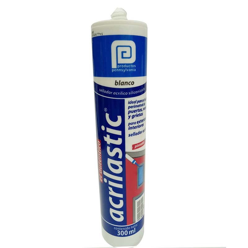 ACRILASTIC SELLADOR CARTUCHO BLANCO PENNSYLVANIA
