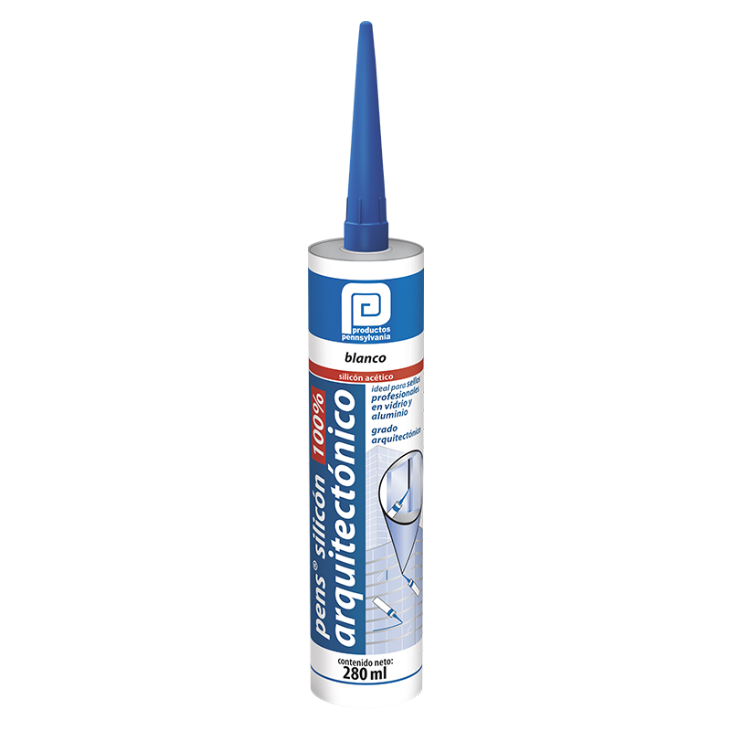 PENS SILICON ARQUITECTONICO TRANSP. 280ML PENNSYLVANIA   
