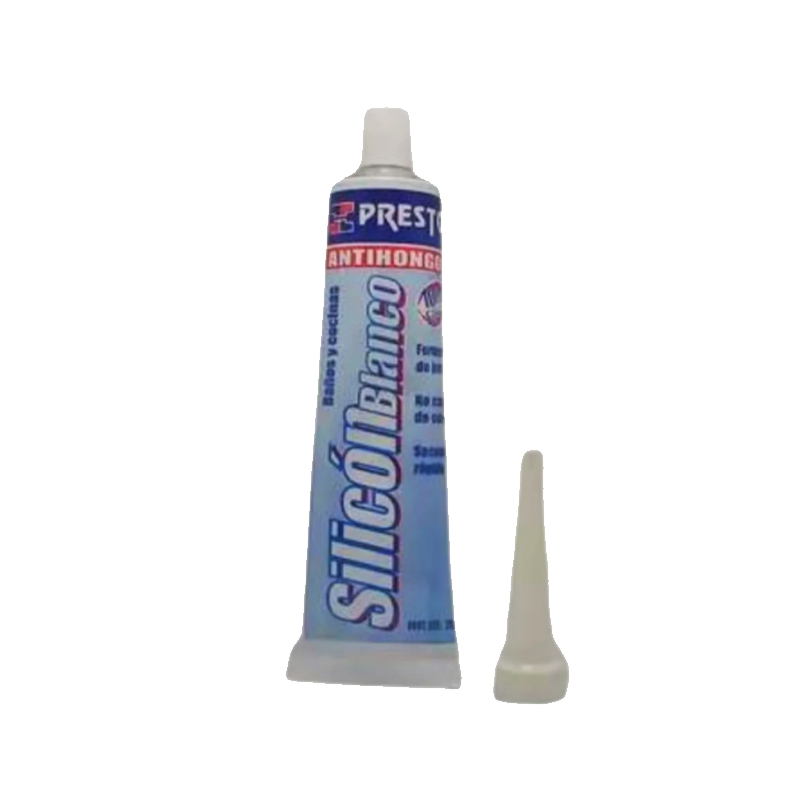 SILICON BLANCO BAÑOS Y COCINA 70GR 4407 PRESTO     