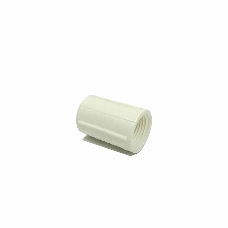 COPLE HIDRAULICO PVC ROSCADO 1/2" CEDULA 40