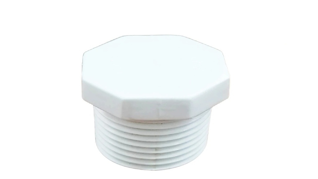 TAPON MACHO PVC 1/2" CON ROSCA CNX PTAPONM13       