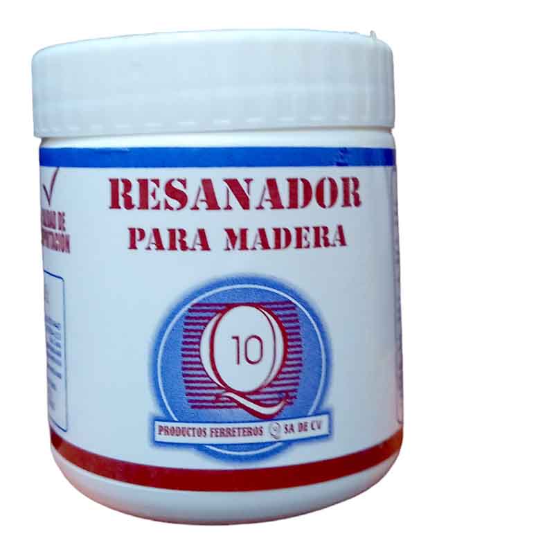 RESANADOR PARA MADERA DE PINO Q10 40KG CUBETA      