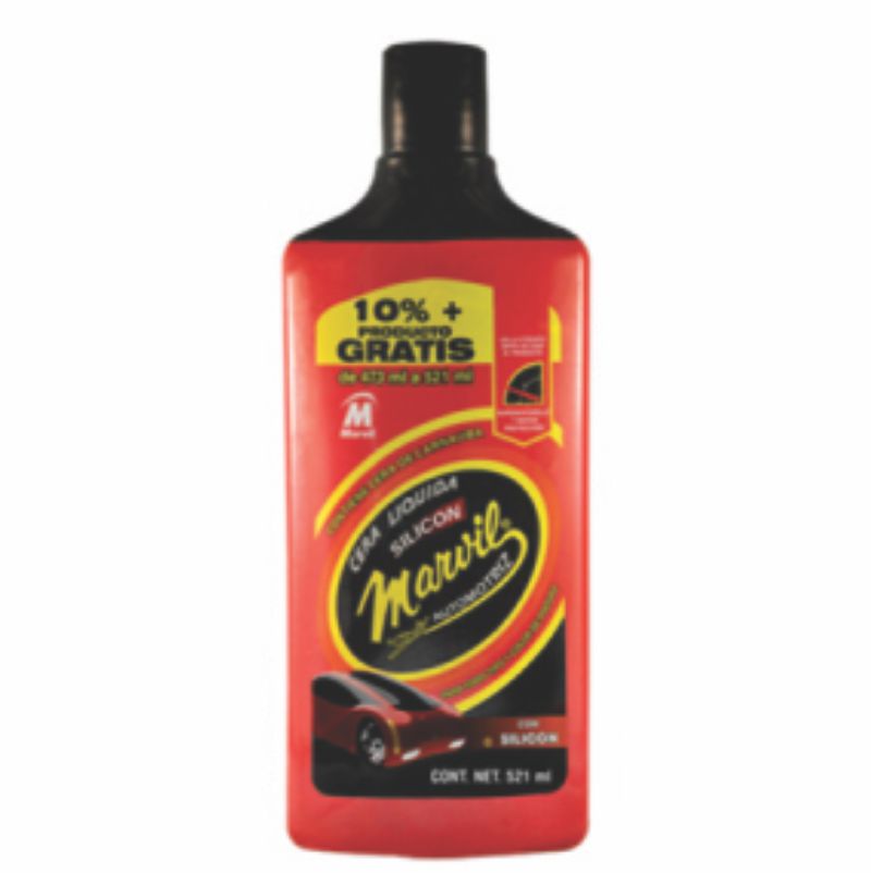 CERA LIQUIDA AUTO CON TEFLON 473ML 110811 MARVIL