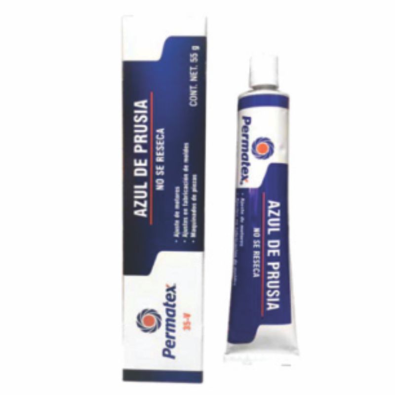 MARCADOR PARA METAL AZUL DE PRUSIA 55GR 35-V PERMATEX