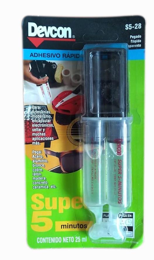 PLASTIACERO JERINGA TRASP. S5-28 DEVCON            