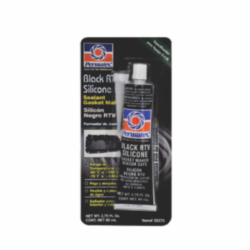 SILICON ALTA TEMP.NEGRO 75GR 29375-48 PERMATEX     