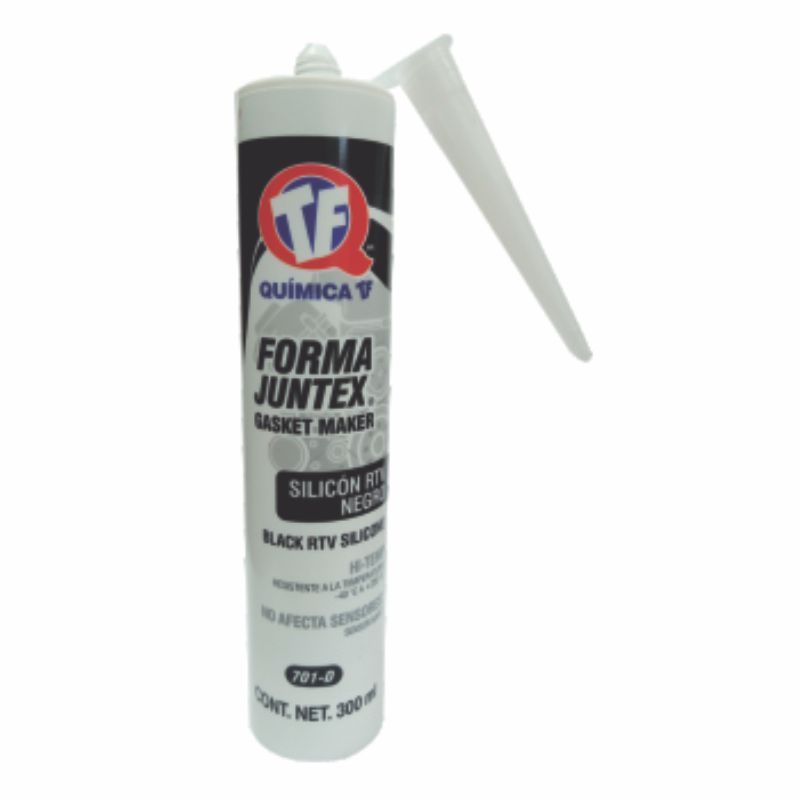 SILICON CARTUCHO RTV NEGRO 701-D 300ML TF HI-TEMP