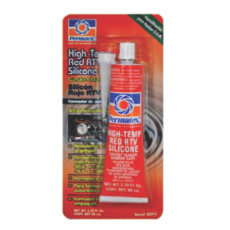 SILICON ROJO TUBITO HI-TEMP 29374 75GR PERMATEX