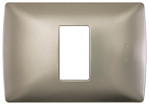 PLACA 1 MOD COLOR TITANIO QZ4803M1ATC BTI