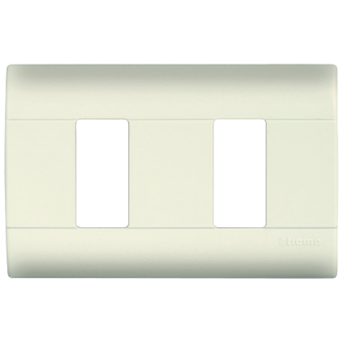 PLACA 2 VENTANAS MODUS MARFIL E5N2R QUINZIÑO