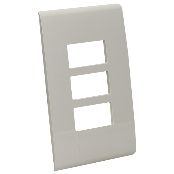 PLACA 3 VENTANAS MODUS MARFIL E5N3R QUINZIÑO       
