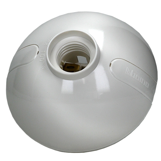 PORTALAMPARA BTICINO RESIA BLANCA P23B            