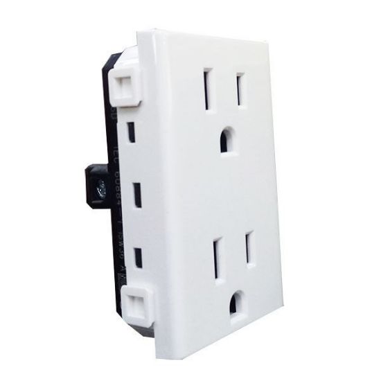 TOMA CORRIENTE DUPLEX QZ5115D 15A MX BTICINO