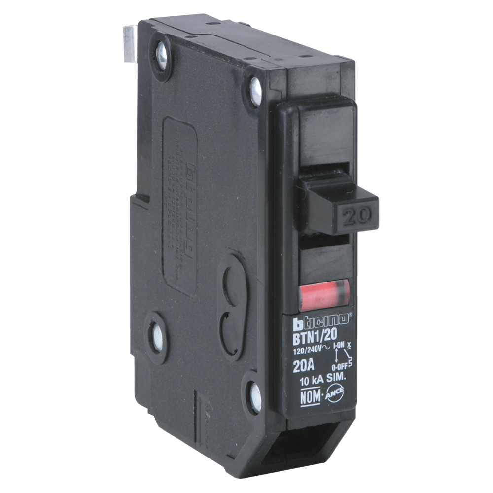 UNIDAD TERMICA 10 AMPS BTN1/10 BTICINO             